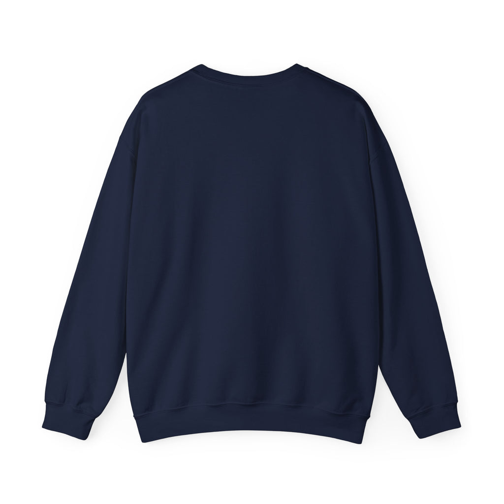 America Cherry Crewneck Sweatshirt - Patriotic Red White Blue Bow Design