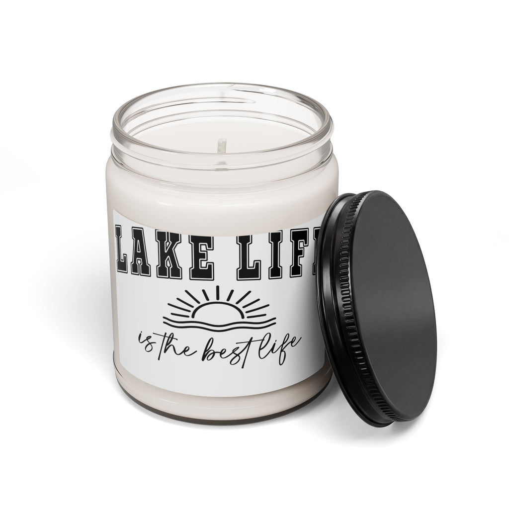 Lake Life Soy Candle — 9oz Scented Jar (“Lake Life is the Best Life”)