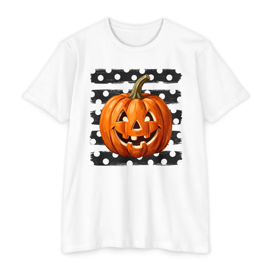 Pumpkin Jack-O'-Lantern T-Shirt — Fall Halloween Graphic Tee