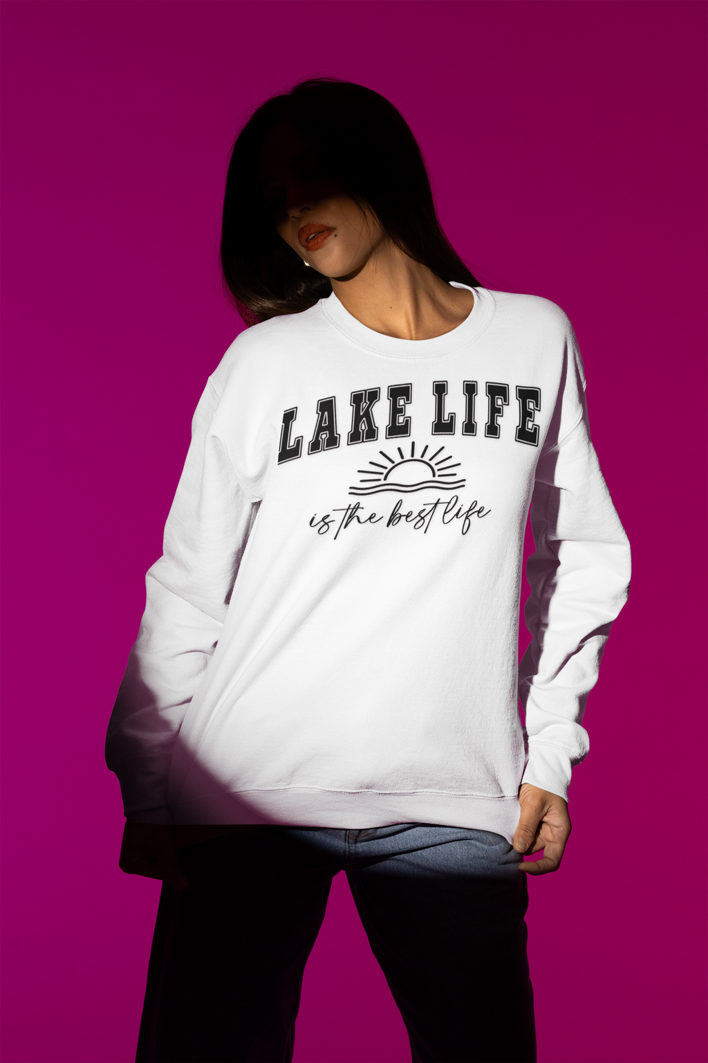 Lake Life Tee — "Lake Life is the Best Life" Graphic T-Shirt