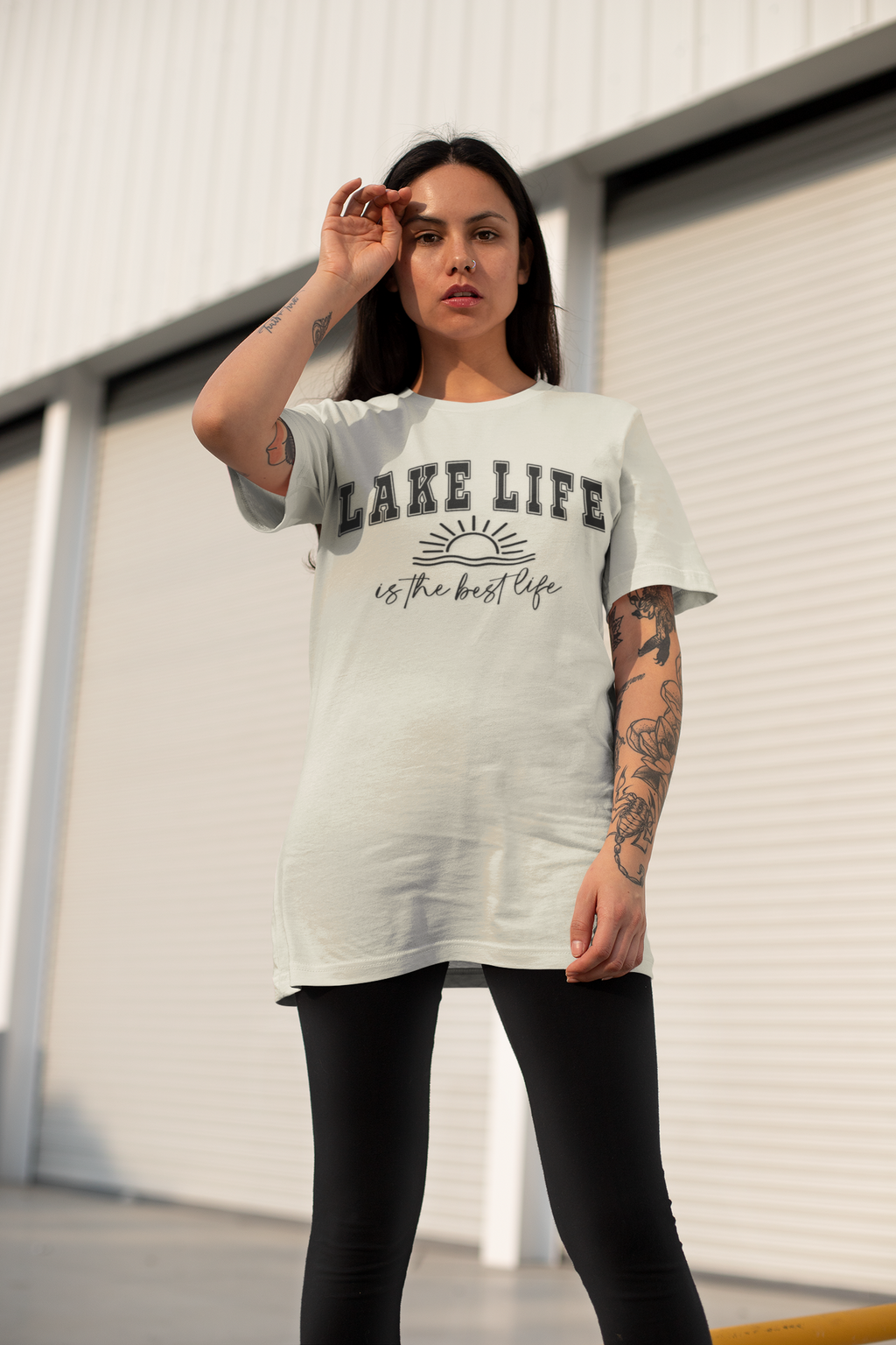 Lake Life Tee — "Lake Life is the Best Life" Graphic T-Shirt
