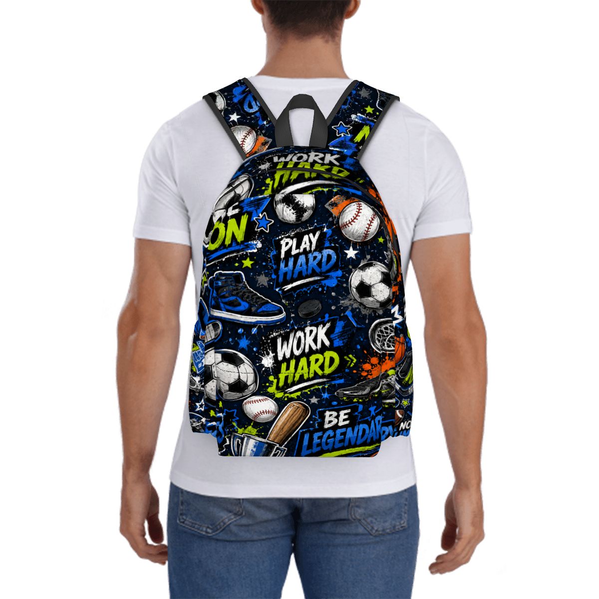 Sports Collage Backpack